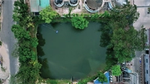 Aerial view of water reservoir at Kalurghat Factory